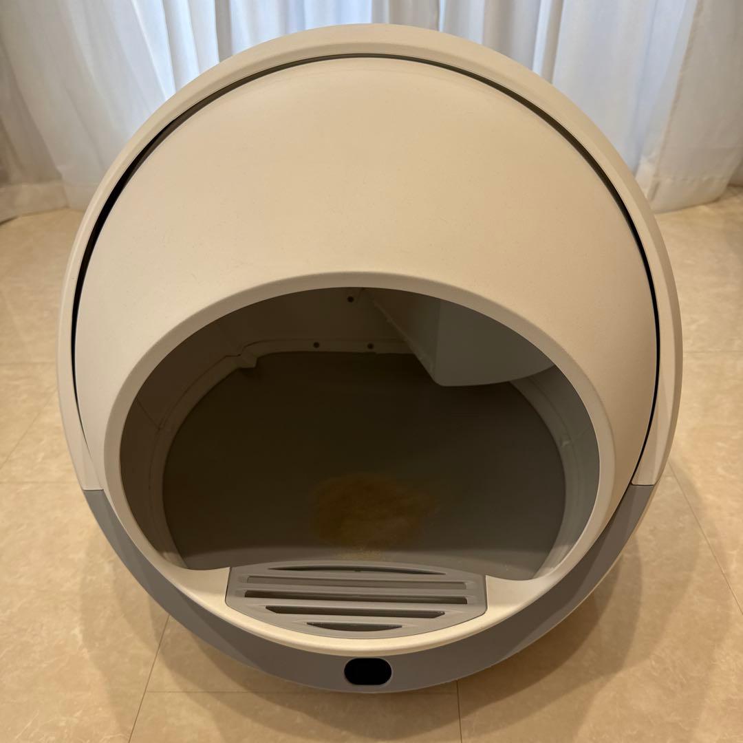 Peter 猫用自動トイレ　中古品 月額2,500円で新品をお試し！＞PURE CAT AUTO TOILET 猫用 全自動