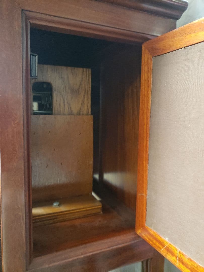 tempus fugit ホールクロック　柱時計