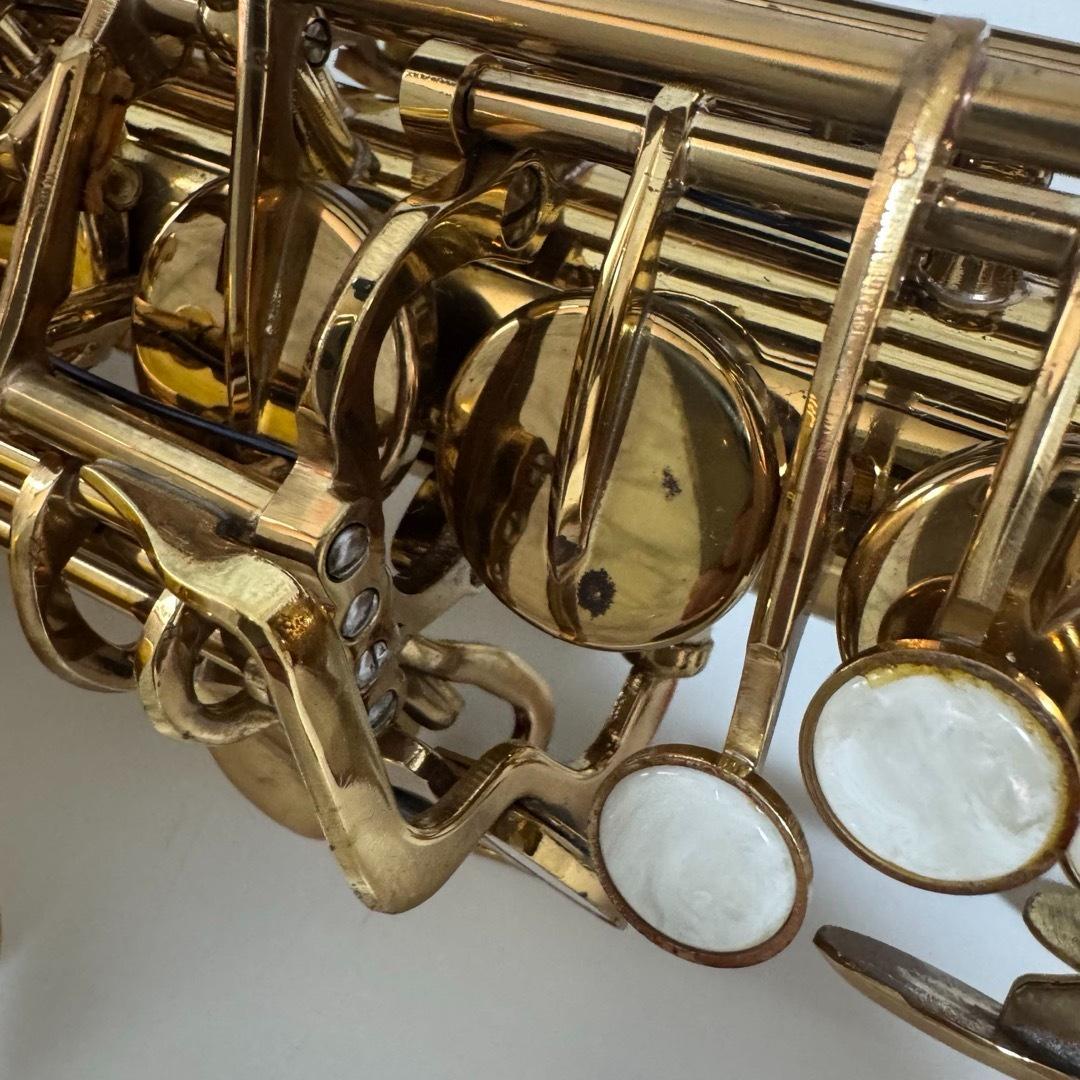 美品　Soleil ソレイユ　アルトサックス　ゴールドラッカー　彫刻　初心者