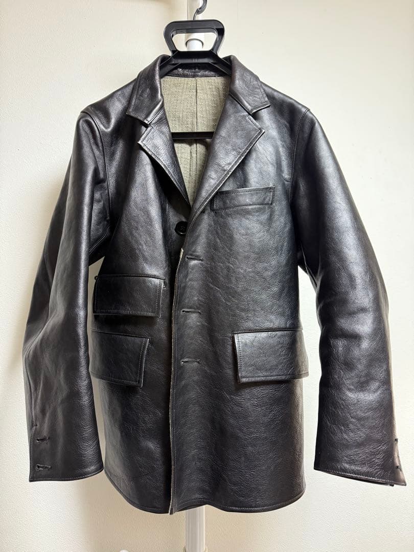 Taiga Takahashi T.T SACK LEATHER COAT - メルカリ