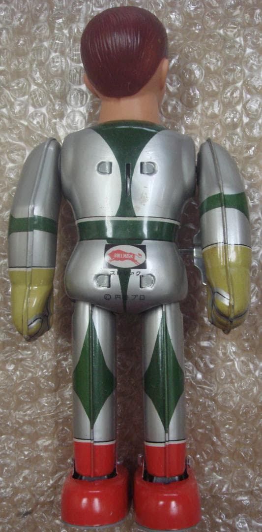 ミラーマン仮面つき　ブリキ希少品 正規品 ブルマァク　箱付き！