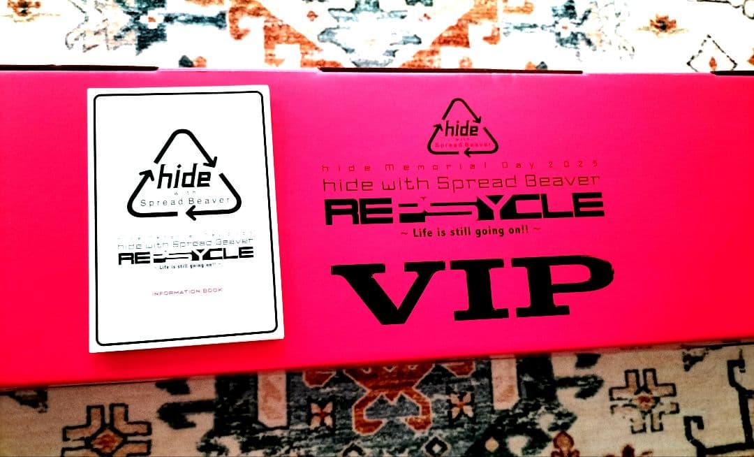 hide☆Memorial Day 2025VIP席限定特典グッズ