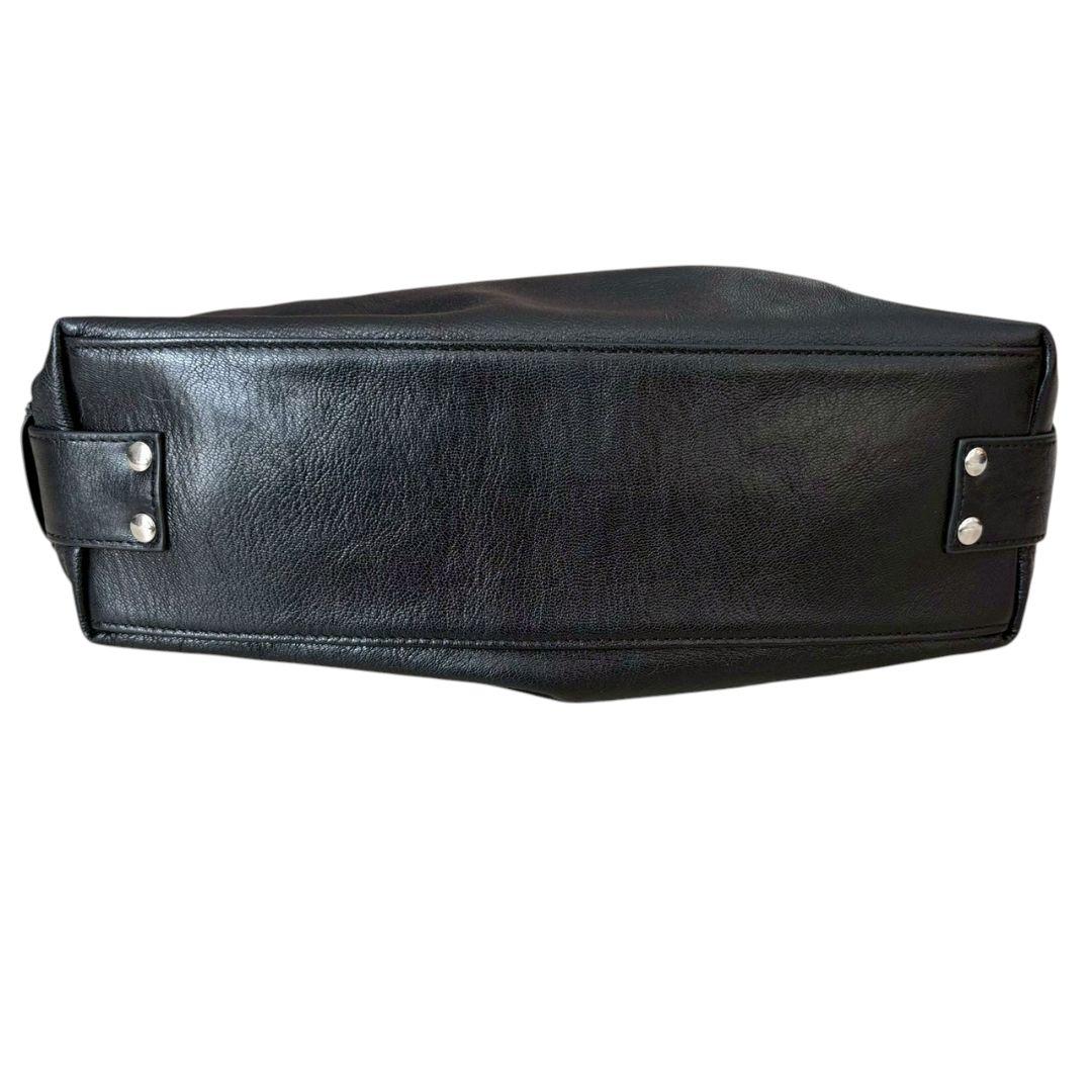 美品✨ear PAPILLONNER ロングハンドルボストンバッグ ブラック