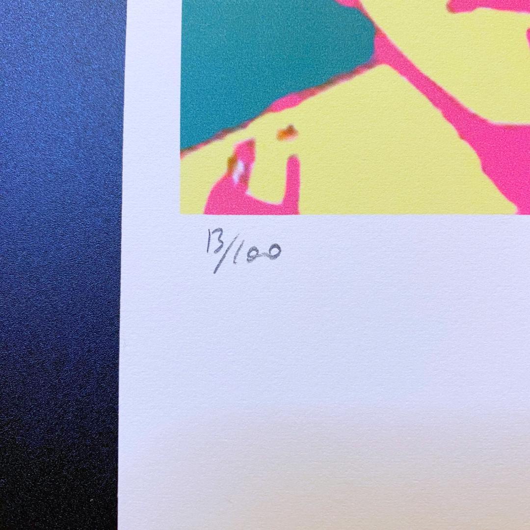 【模写】世界限定100枚!! アンディ・ウォーホル ジョン・レノン リトグラフ