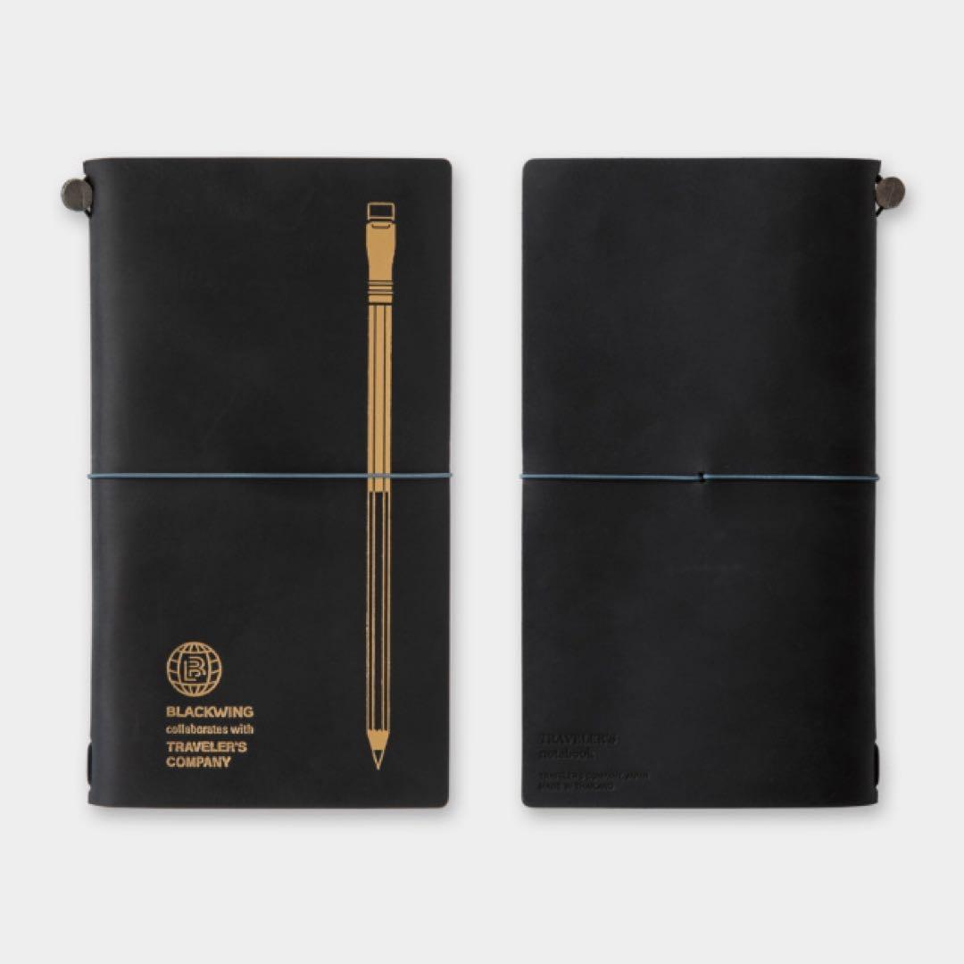 【新品】トラベラーズノート ブラックウィング 本体リフィル チャーム3点セット