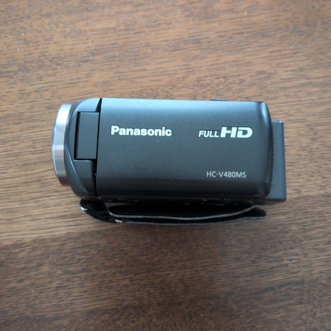 Panasonic パナ HC-V480MS FULL HD ビデオカメラ　黒
