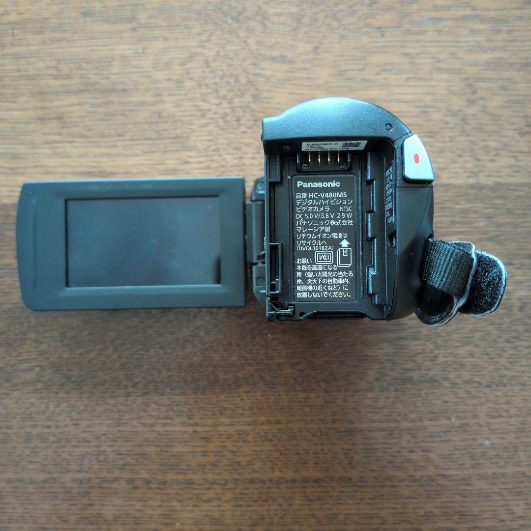 Panasonic パナ HC-V480MS FULL HD ビデオカメラ　黒