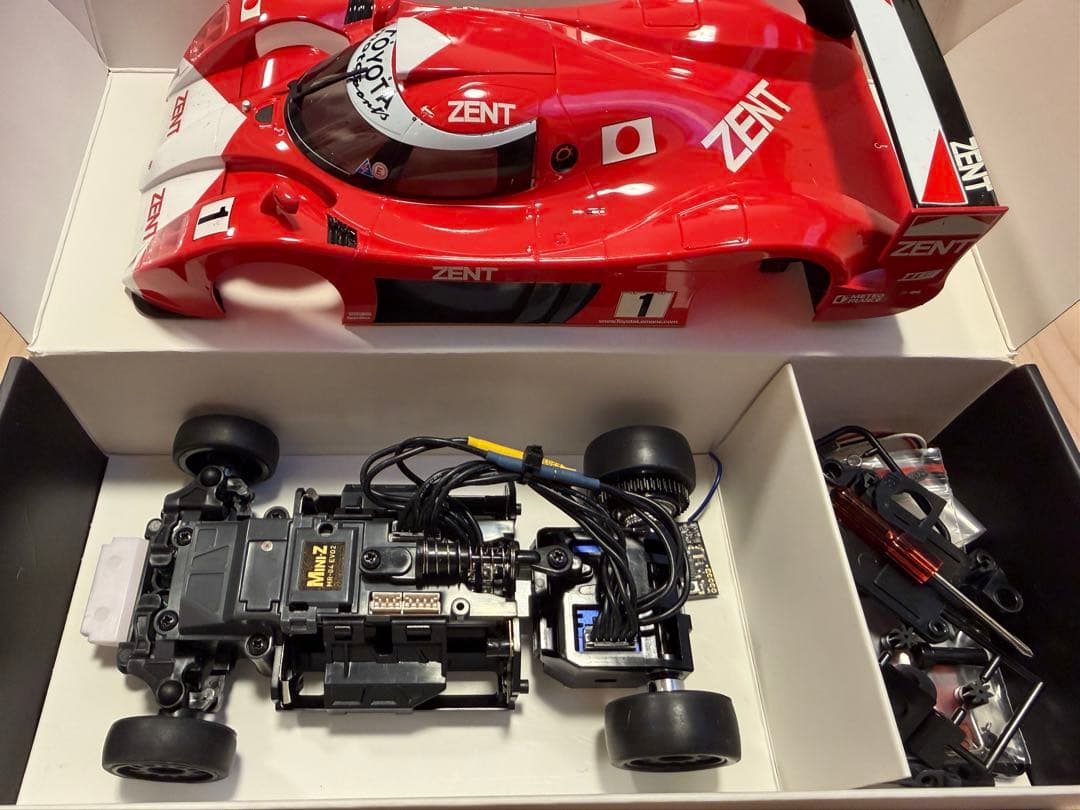 未走行 京商 ミニッツMR-04EVO2 ジャイロ・ラップカウンタ・受信機他付属