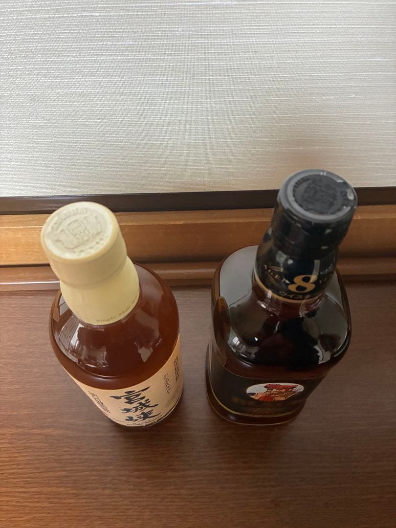美品・終売品】「ブラックニッカ 8年」と「宮城峡 旧ラベル」 ニッカ