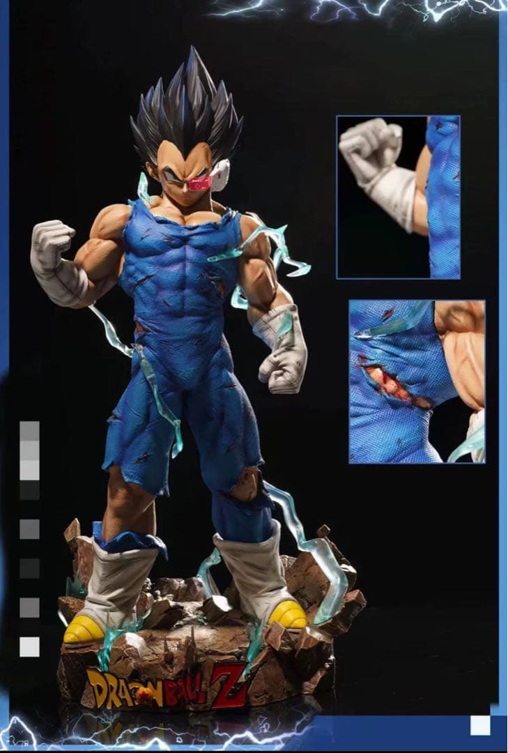 ドラゴンボール ベジータ ガレキ ガレージキット スタチュー X③④