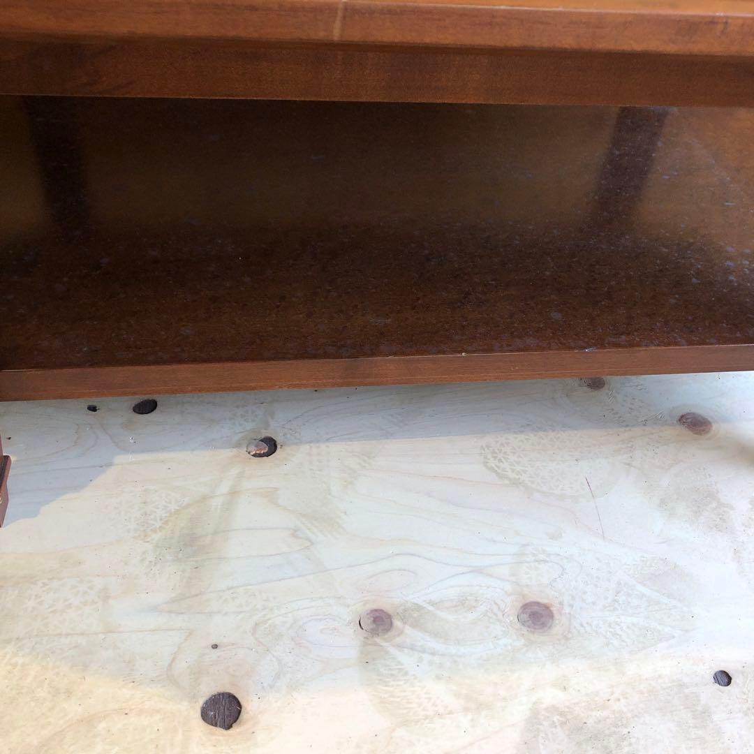 マルニ木工 八角形 木製文机 アンティーク レトロ ヴィン