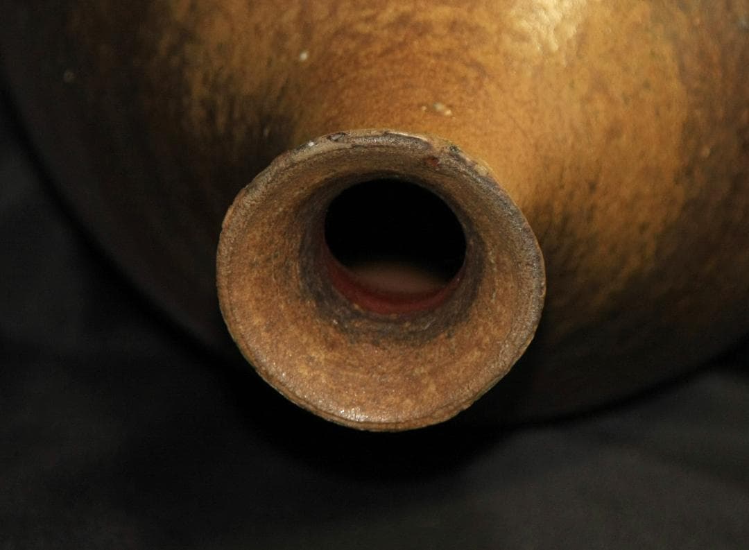 高さ26cm 浮田曙 備前大徳利花入 M65