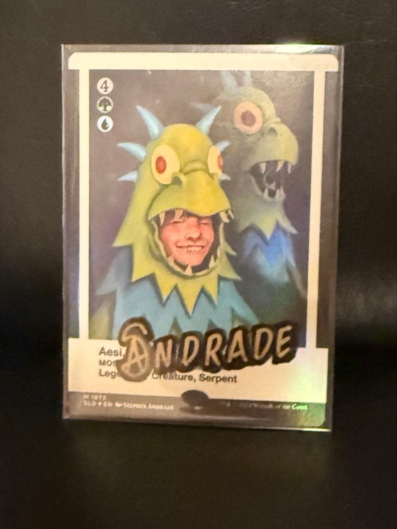 円渦海峡の暴君、アシー/Aesi foil アーティストプルーフ mtg