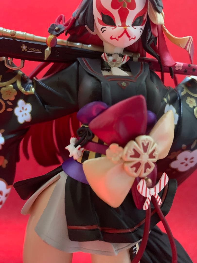 狐坂ワカモ フィギュア 刀付き