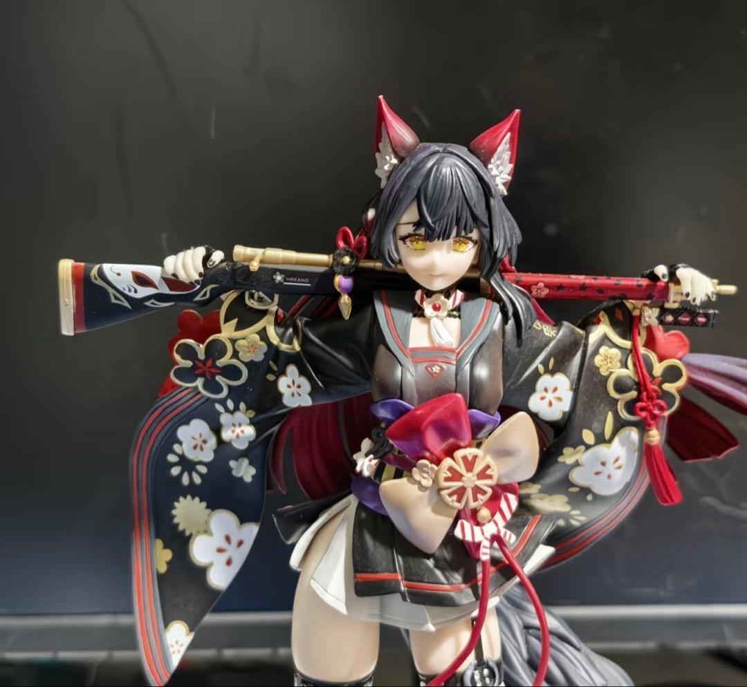 狐坂ワカモ フィギュア 刀付き