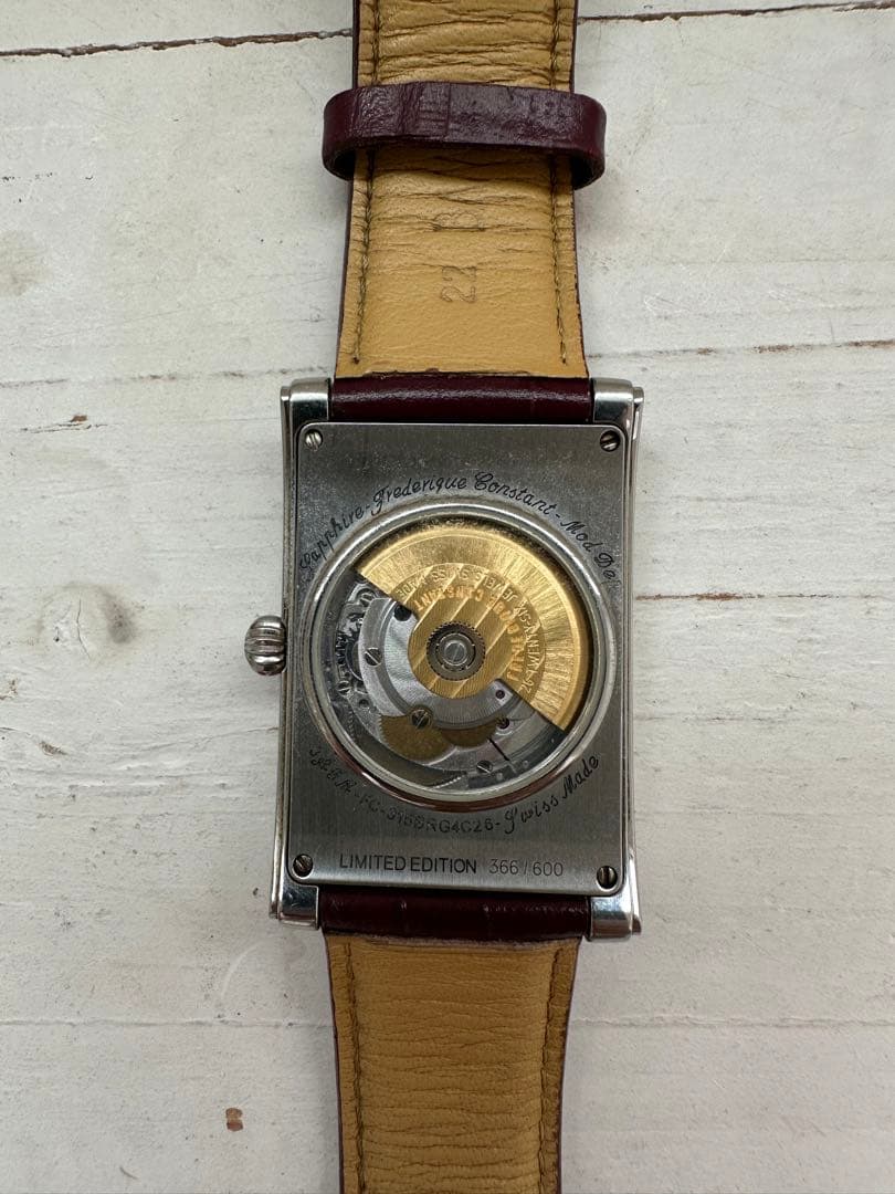 Anne）フレデリックコンスタント　カレ　リミテッドエディション