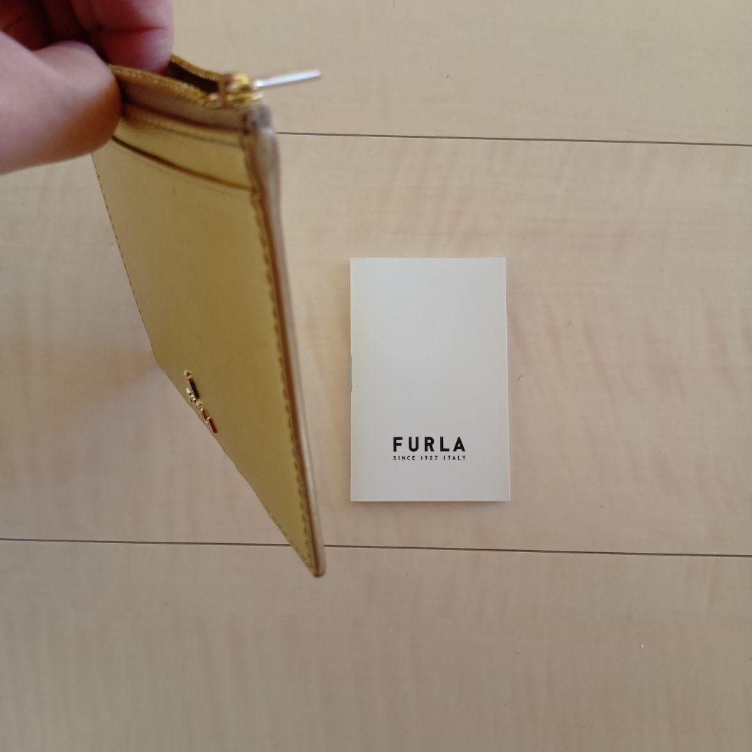 値下げ半額以下★FURLA ゴールド ケース