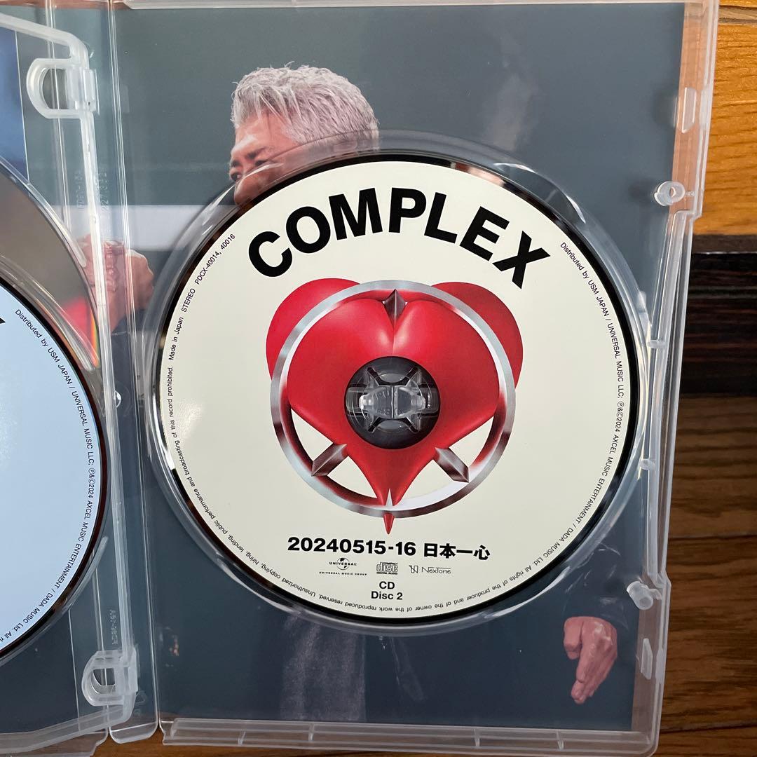 COMPLEX 20240515-16 日本一心 DVD＆CD 美品‼️ COMPLEX