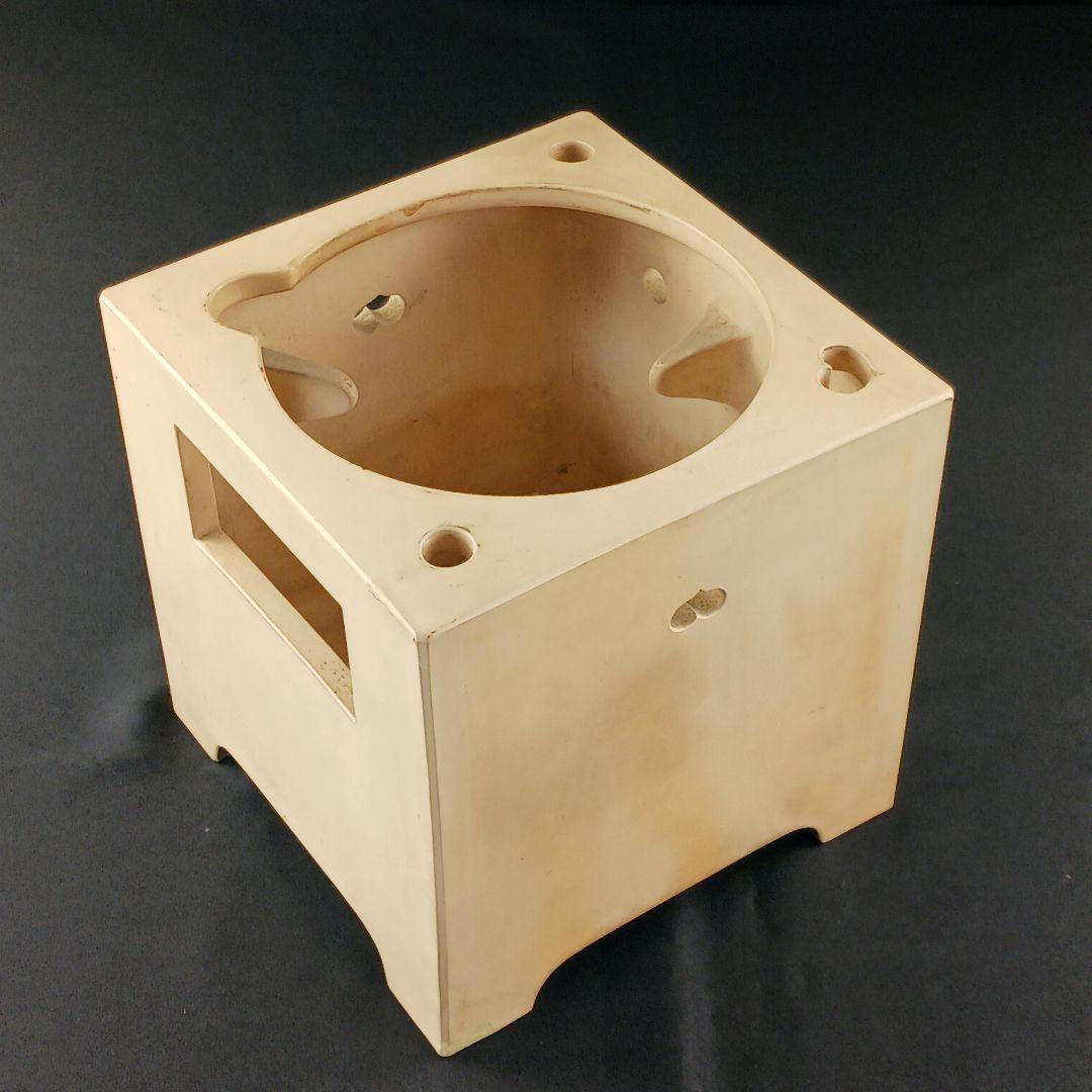 Y2522 角涼炉 本湊焼 吉左衛門造 角印 高さ19.5㎝ 19×19㎝ ma - メルカリ