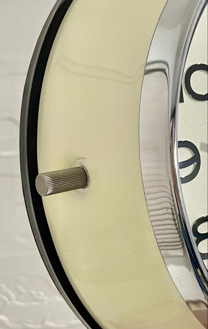 P.F.S.別注 SEIKOクロック バス時計 アイボリー