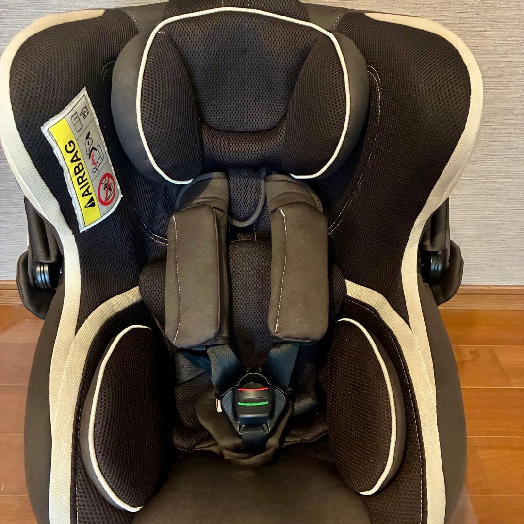 【極美品】エールべべ クルット3i グランス ISOFIX サンシェード有り