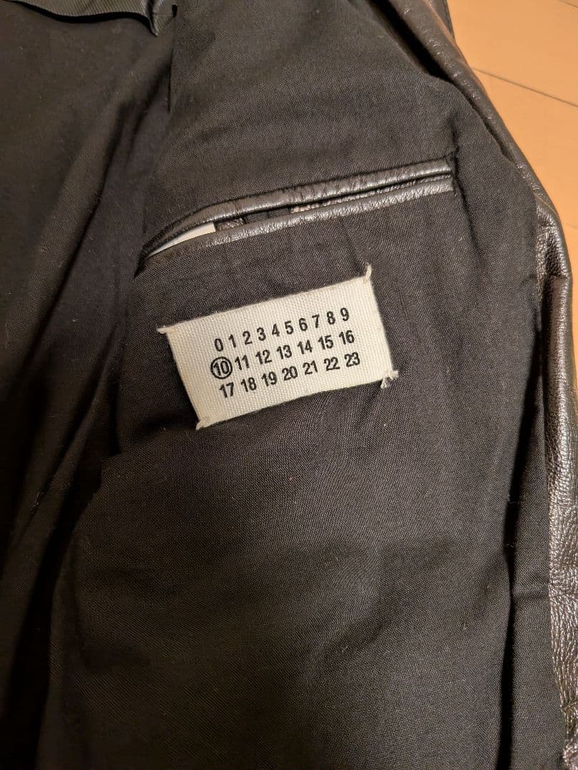 マルタンマルジェラ ラムレザーA2フライトジャケット 4ポケットレザー