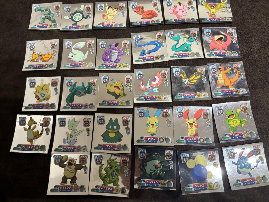 ポケモンシール烈伝 シール183枚セット ポケモンシール列伝 全97枚セット
