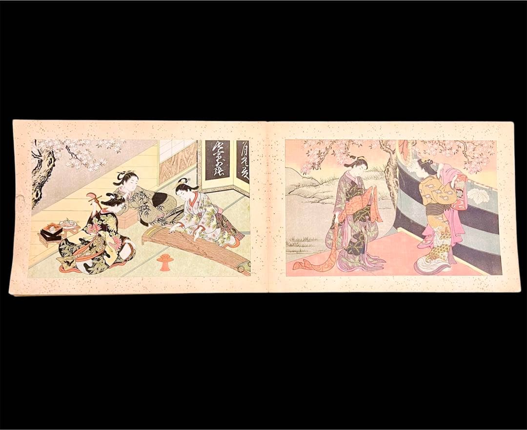 「貴重」 西川祐信　版画画集！古代美人画譜