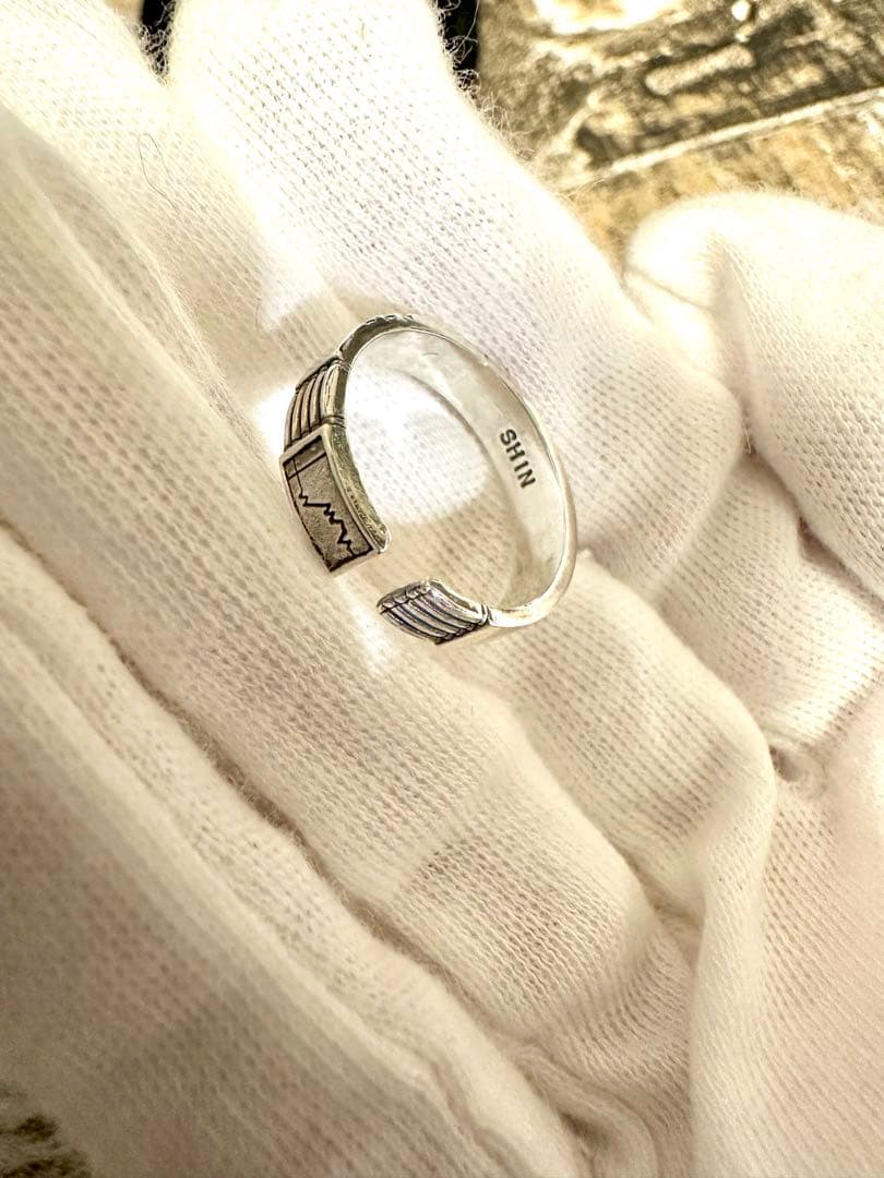 キミガシネ　レア　シルバー(SV925)リング　シン　月見真　首輪　指輪