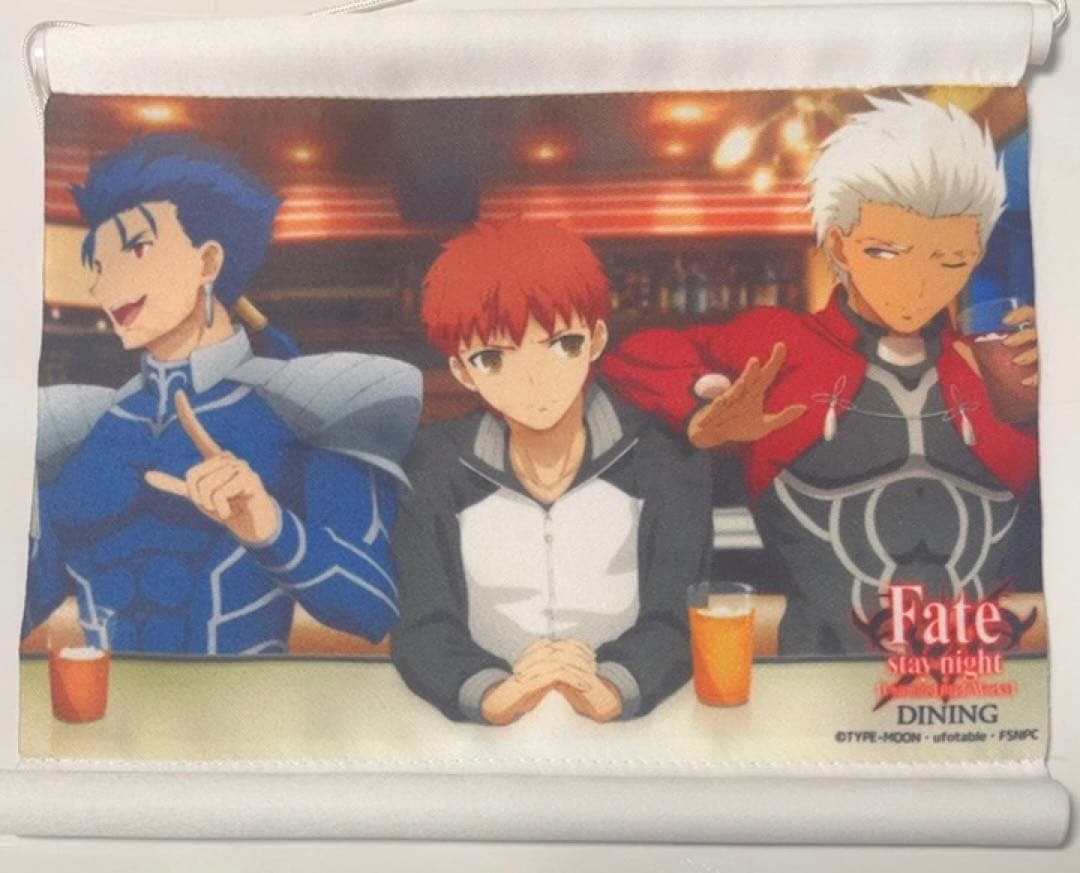 ポスター A3クリアポスター 遠坂凛＆アーチャー/エミヤ 「Fate/stay