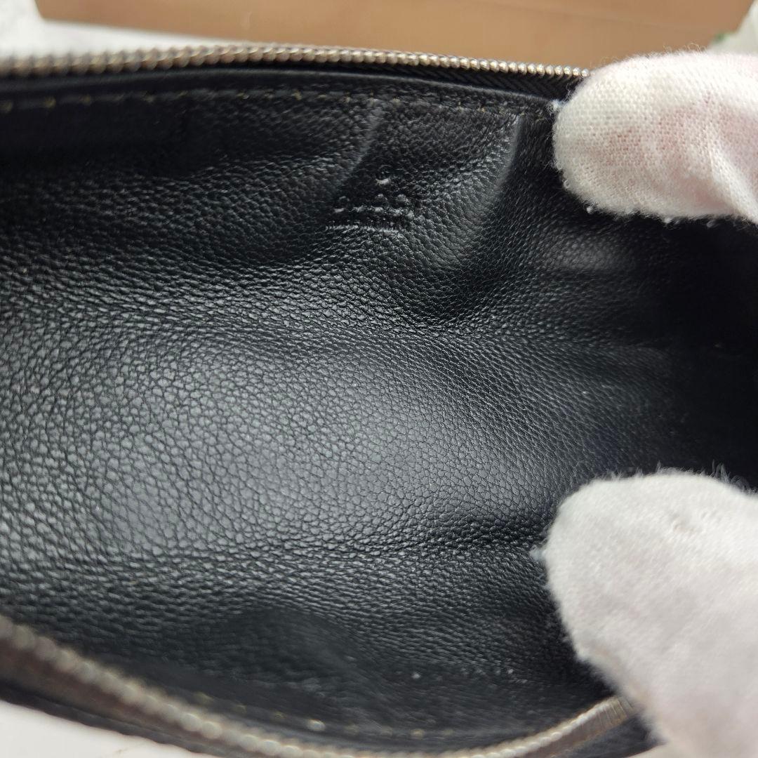 未使用に近い】 GUCCI ペンケース 筆箱 GG インプリメ ブラック 黒