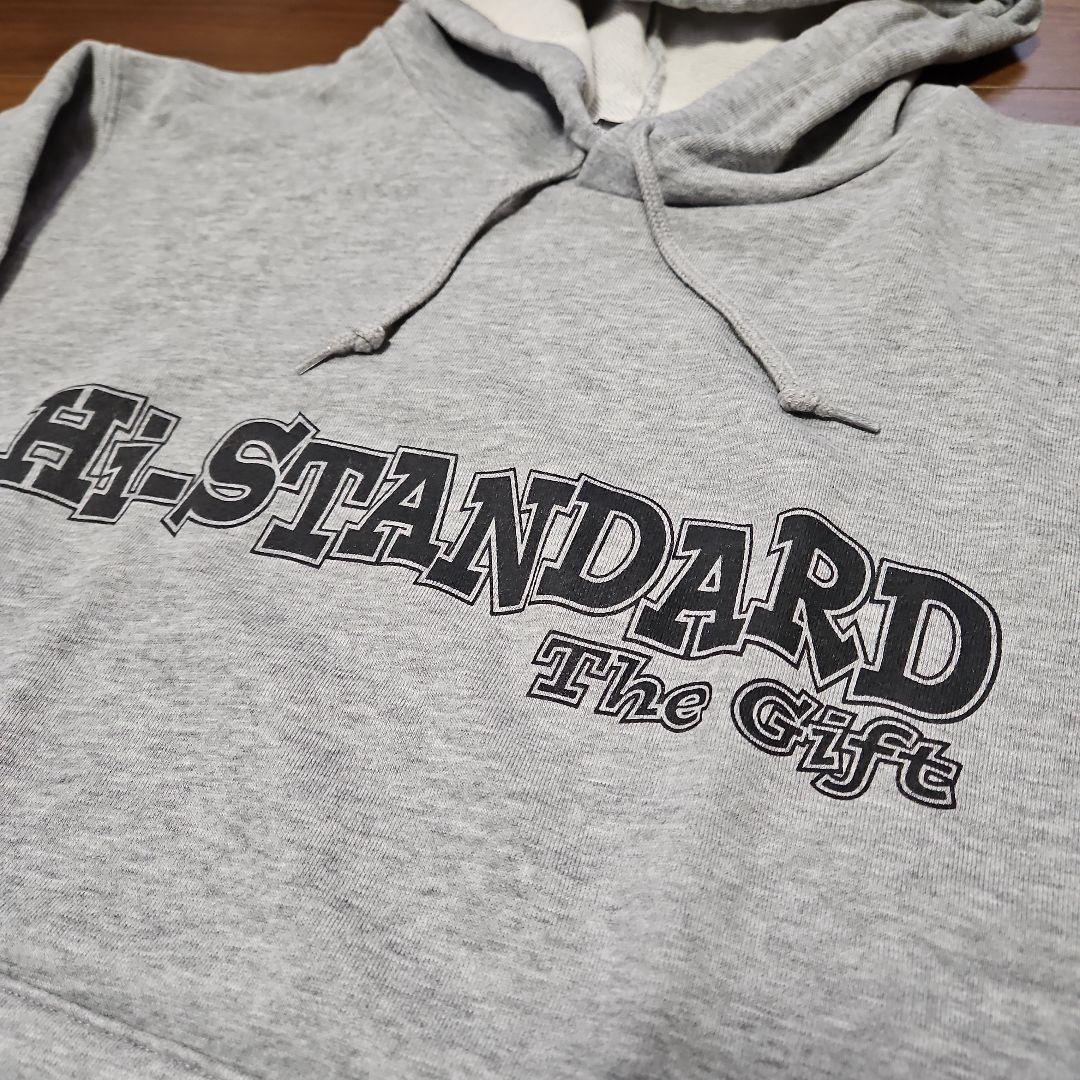 Hi-Standard THE GIFT グレー パーカー Lサイズ - メルカリ