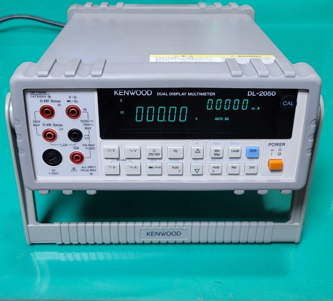 Kenwood DL-2050 デュアルディスプレイ 5.5桁 マルチメーター Kenwood DL-2050 デュアルディスプレイ 5.5桁 マルチメーター