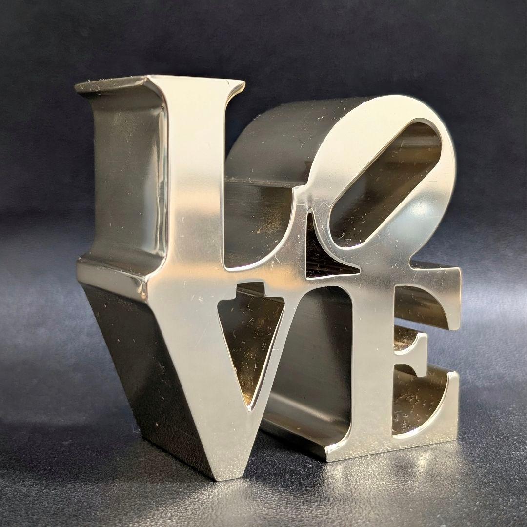 希少 ロバート・インディアナ『LOVE』Robert Indiana ゴールド ロバート・インディアナ「LOVE（Red,Gold）」ポリストーン | BISENDO