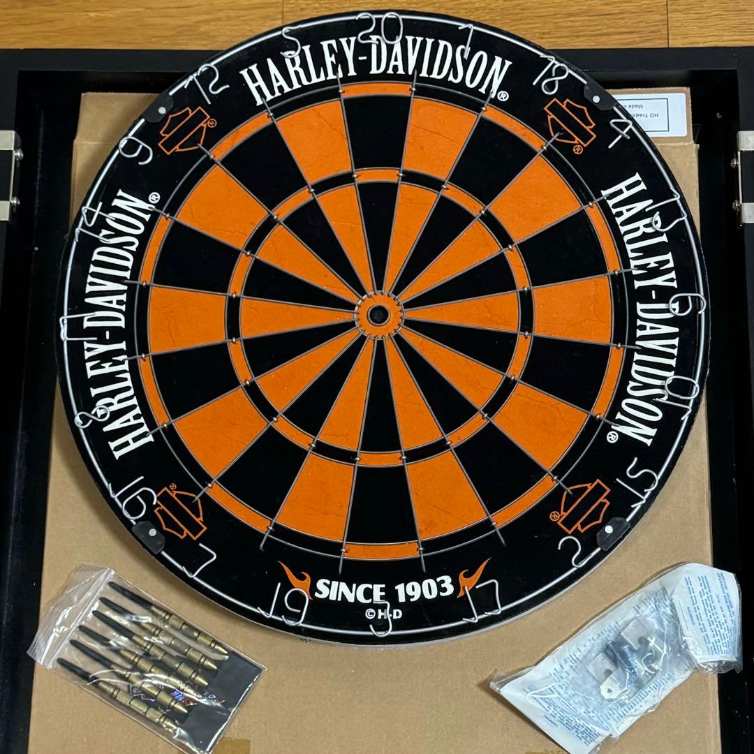 ダーツボード HARLEY-DAVIDSON Oil Can Cabinet