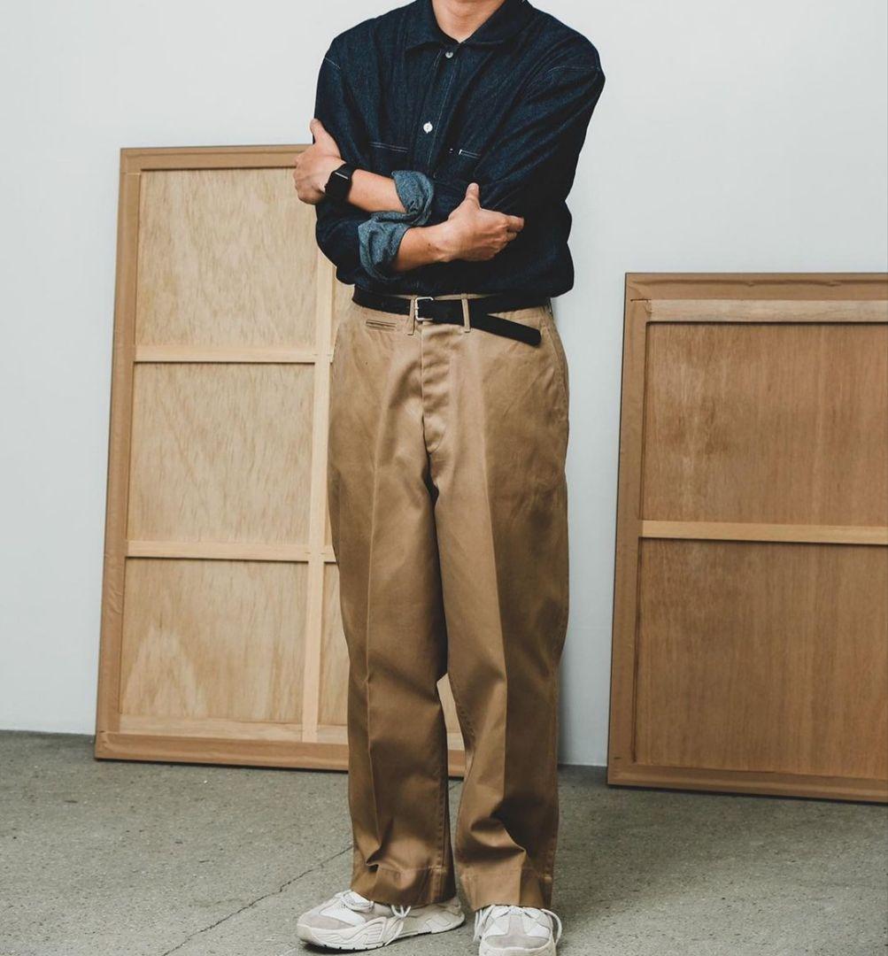 A.PRESSE US ARMY Chino Trousers チノ