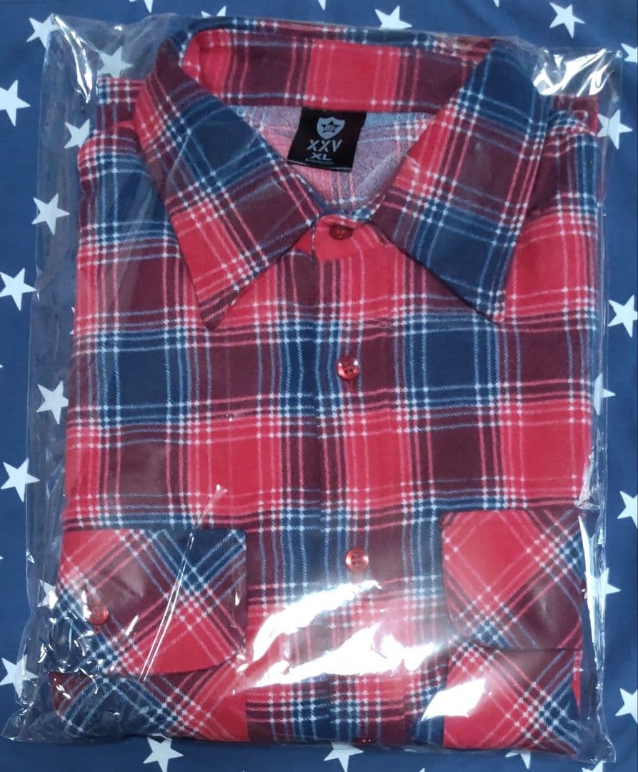 Bz] Endless Summer 25周年 復刻ネルシャツ〈XLサイズ〉 C99