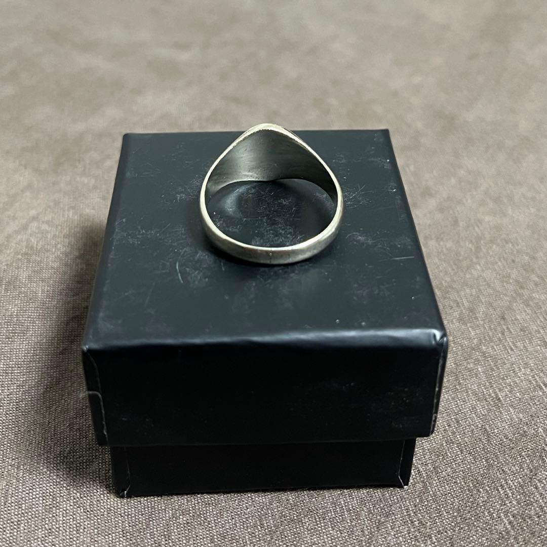 ERNEST W. BAKER シグネット リング シルバー925 ゴールド印台