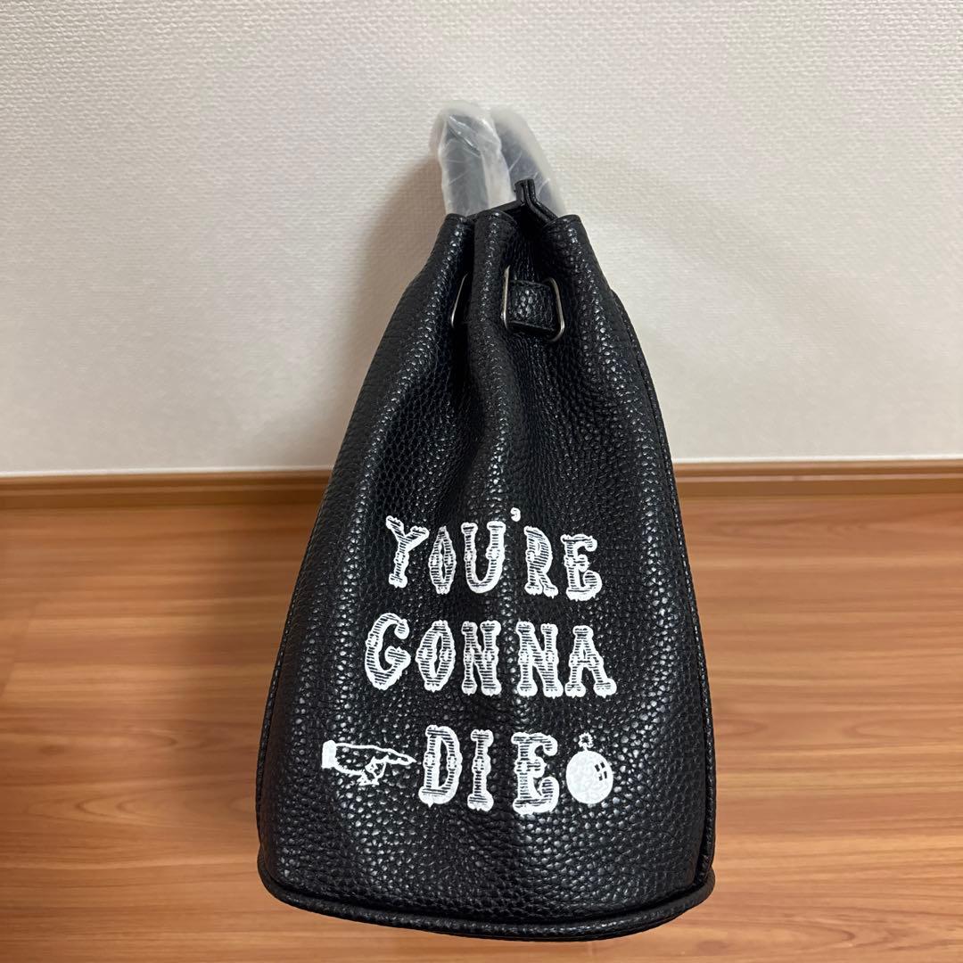 パ*。様 HYSTERIC GLAMOUR ハンドバッグ ブラック