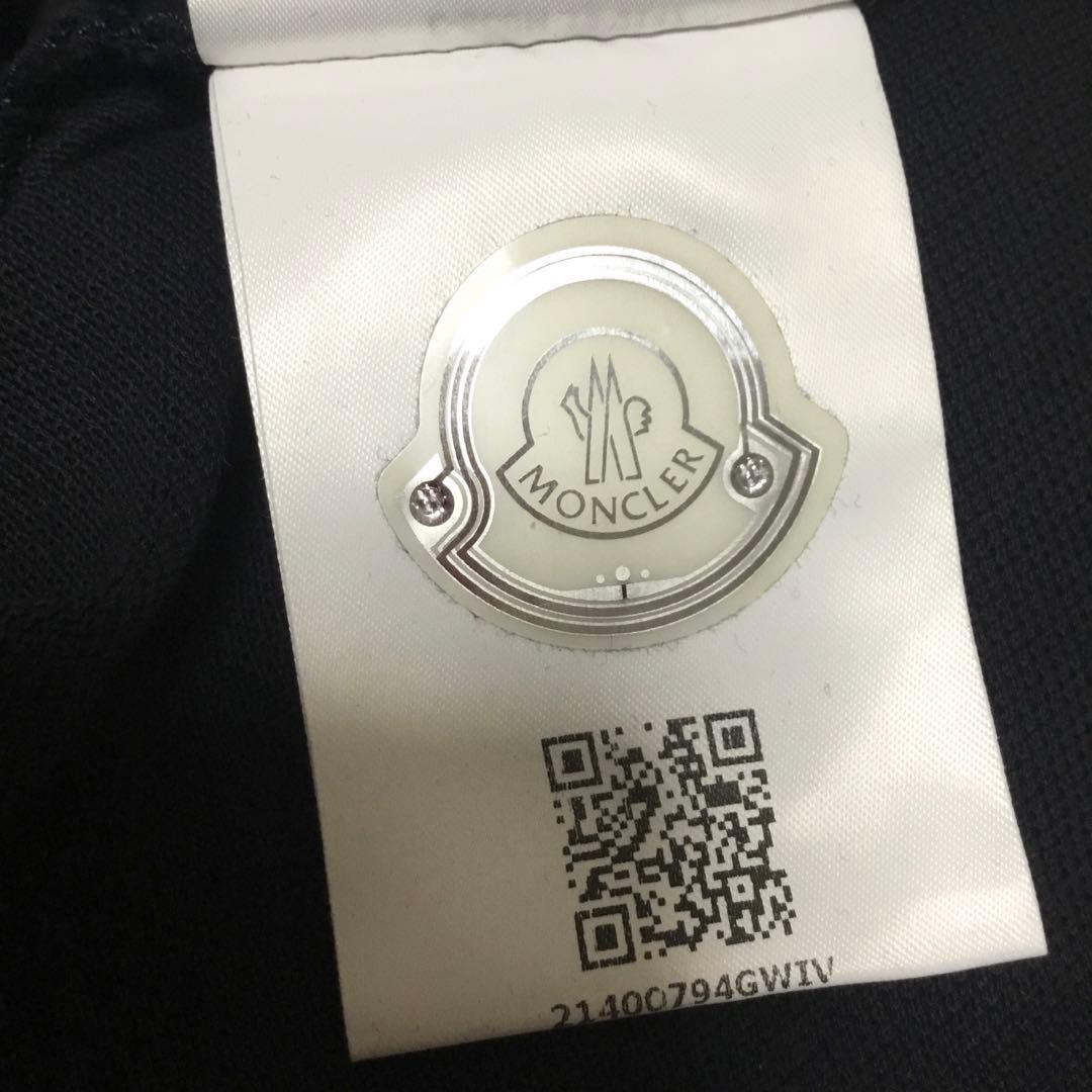 ✨極美✨ MONCLER モンクレール ポロシャツ ブラック レディースS