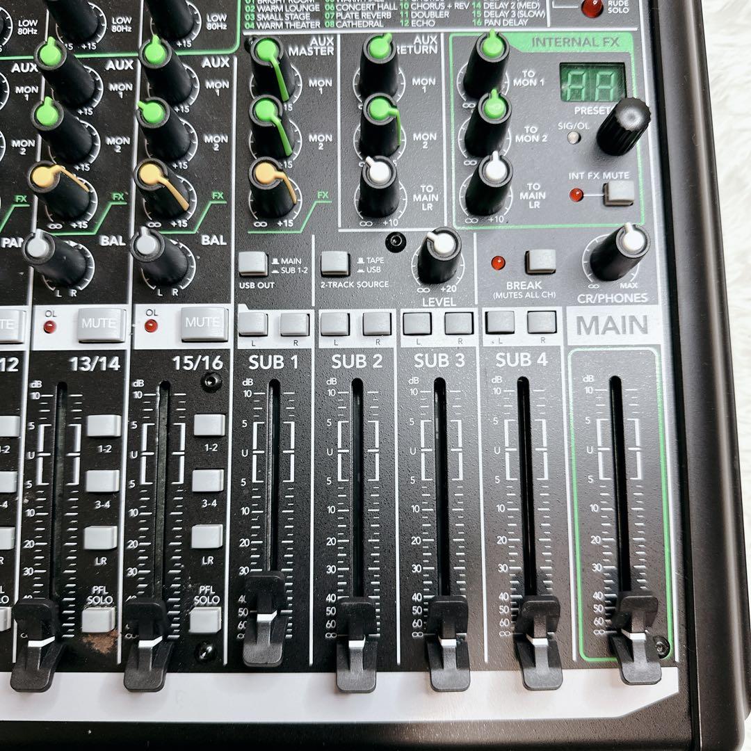 希少　MACKIE　マッキー　アナログミキサー　ProFX16v2　高品質