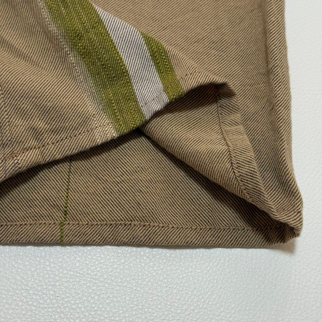 タマキニイメ サルエルパンツ タルンパンツ 日本製 コットン ベージュ系