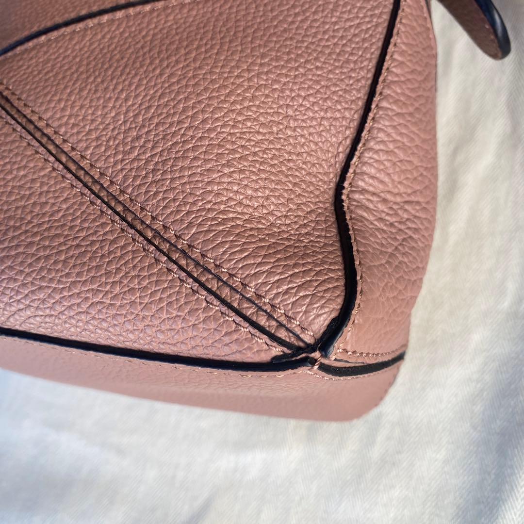 【最終値下げ】　ロエベ　パズルバッグ　ミニ　ダークブラッシュ　ストラップ欠品