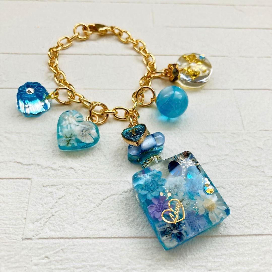 タカママページ　名入れチャーム　レジンキーホルダー5点