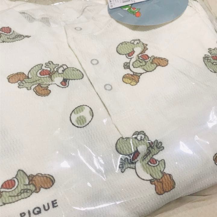 残り1 ジェラートピケ キッズ S ヨッシー パジャマ