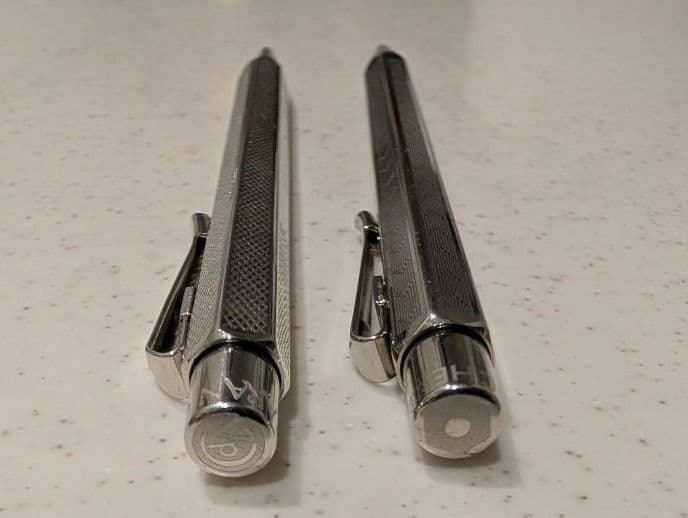 Caran d'Ache カランダッシュ エクリドール シェブロン・レトロ　2本