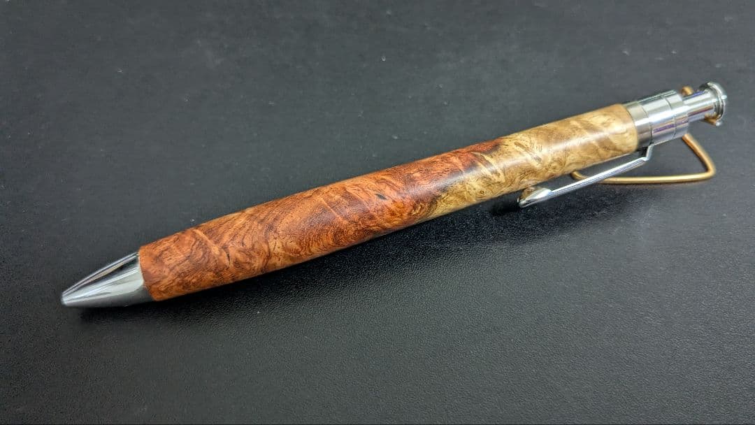 工房楔 花梨紅白（こぶ杢） ルーチェペン