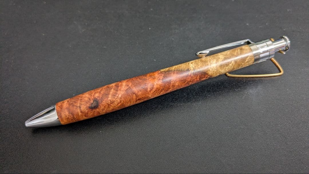 工房楔 花梨紅白（こぶ杢） ルーチェペン