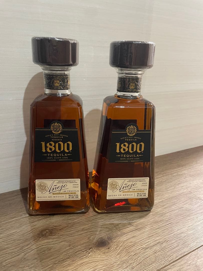 テキーラ1800 2本セット 1800 テキーラ アネホ 2本 1800 Tequila Japan