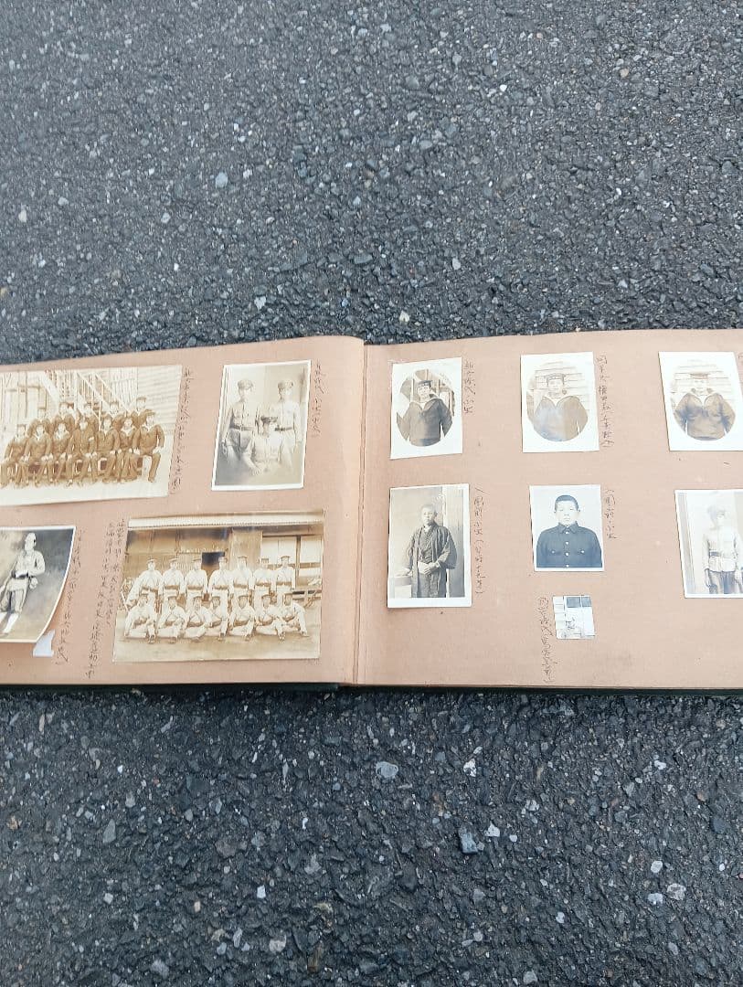 海軍兵のアルバム1冊 生写真 約100枚貼り込み 戦争 軍人 軍隊